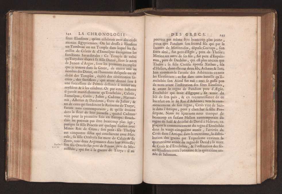La chronologie des anciens royaumes corrige a laquelle on a joint une chronique abrege, qui contient ce qui s'est pass anciennement en Europe, jusqu' la conqute de la Perse par Alexandre le Grand 94