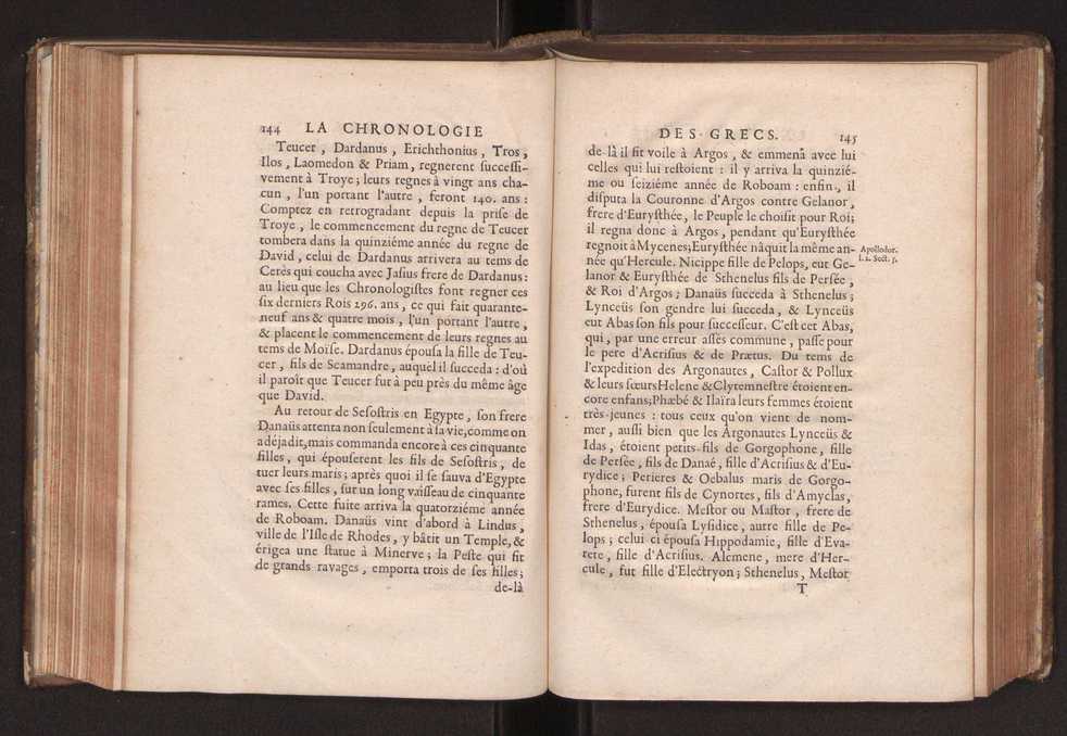 La chronologie des anciens royaumes corrige a laquelle on a joint une chronique abrege, qui contient ce qui s'est pass anciennement en Europe, jusqu' la conqute de la Perse par Alexandre le Grand 95