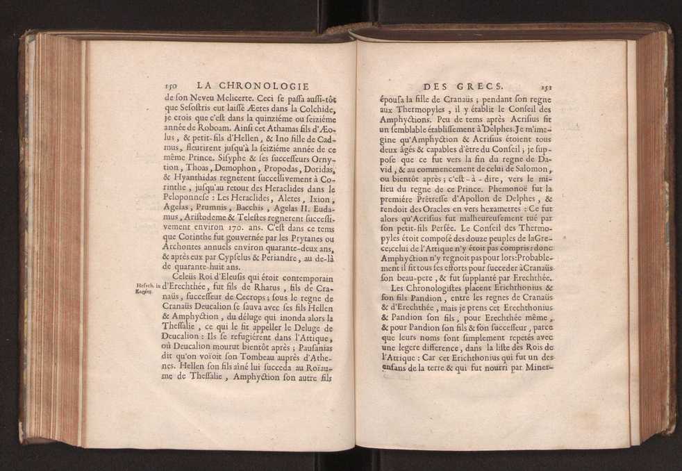 La chronologie des anciens royaumes corrige a laquelle on a joint une chronique abrege, qui contient ce qui s'est pass anciennement en Europe, jusqu' la conqute de la Perse par Alexandre le Grand 98