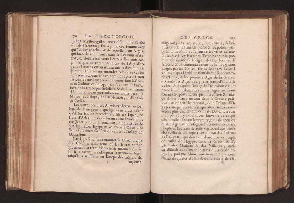La chronologie des anciens royaumes corrig�e a laquelle on a joint une chronique abreg�e, qui contient ce qui s'est pass� anciennement en Europe, jusqu'� la conqu�te de la Perse par Alexandre le Grand 110