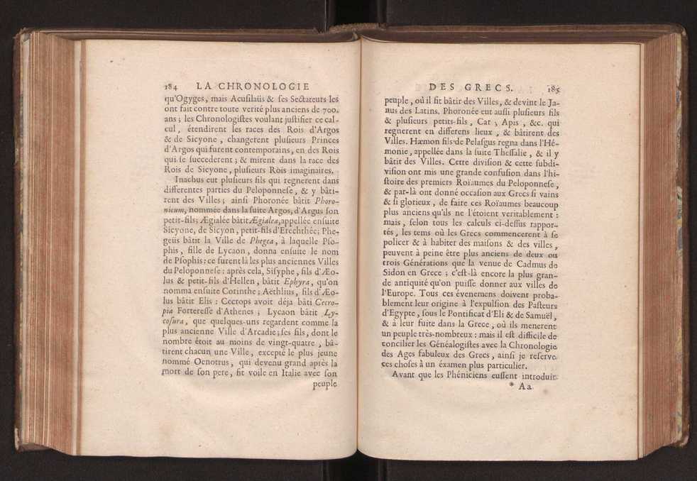 La chronologie des anciens royaumes corrige a laquelle on a joint une chronique abrege, qui contient ce qui s'est pass anciennement en Europe, jusqu' la conqute de la Perse par Alexandre le Grand 114