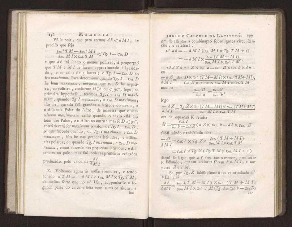 Memoria sobre o calculo da latitude, por duas alturas de hum mesmo astro tomadas fra do meridiano 19