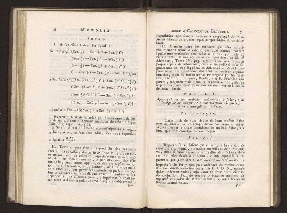 II Memoria sobre o calculo da latitude 4