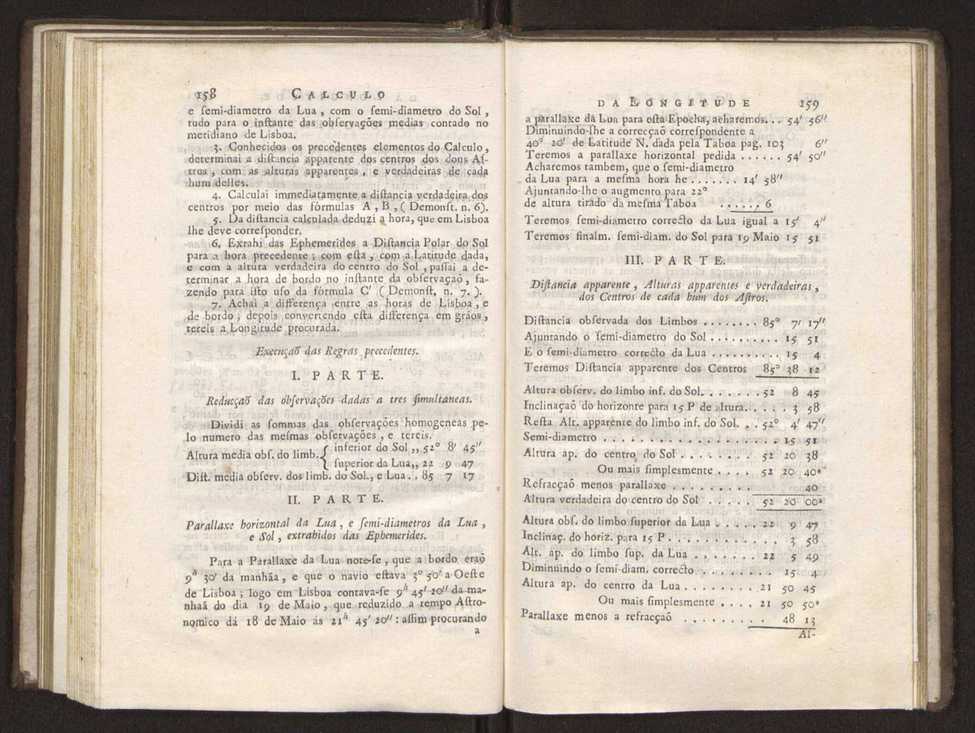 Memoria relativa ao calculo dos eclipses das estrellas, sol, e mais planetas pela lua 12