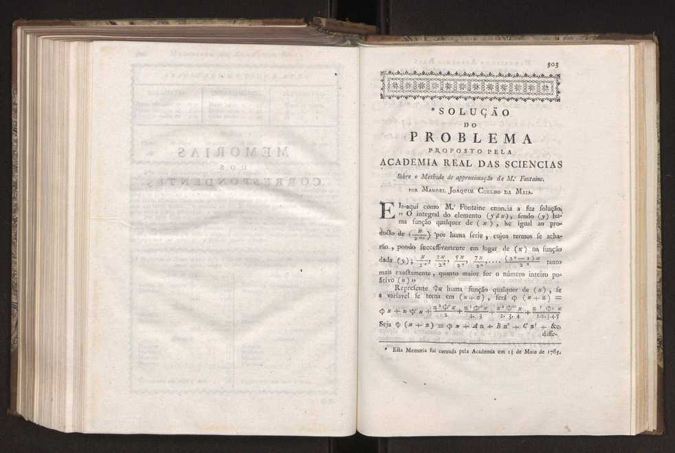Memorias da Academia Real das Sciencias de Lisboa. Vol. 1 256