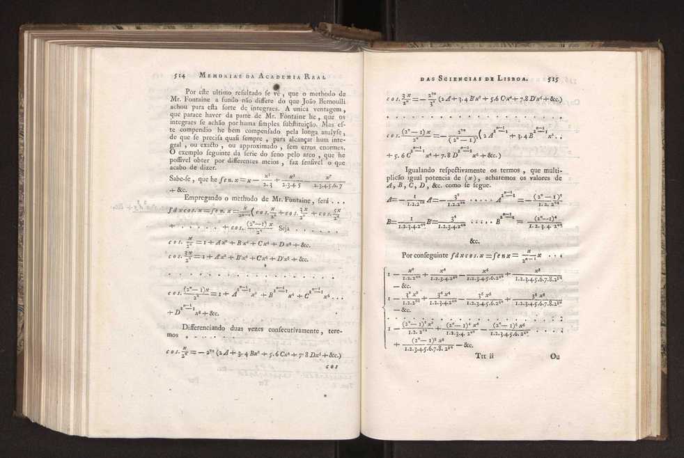 Memorias da Academia Real das Sciencias de Lisboa. Vol. 1 262