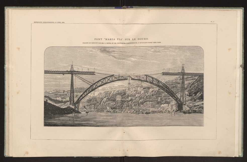 Notice sur le Pont du Douro, a Porto : Pont Maria-Pia 15