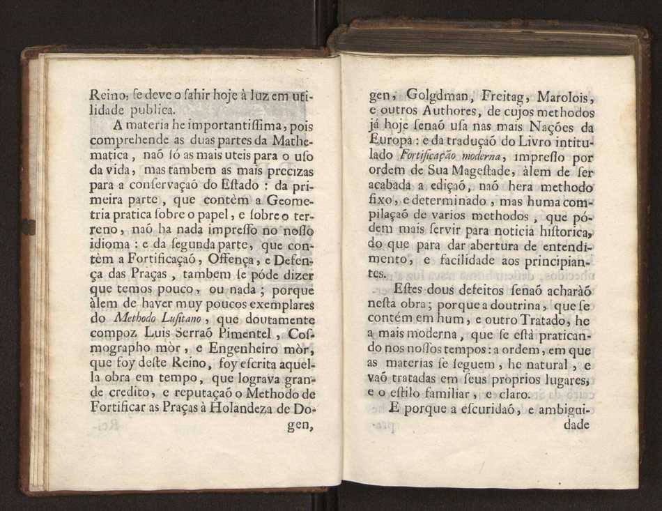 O engenheiro portuguez: dividido em dous tratados. Tomo primeiro ... [- segundo] ... obra moderna, e de grande utilidade para os engenheiros, e mais officiaes militares composta por Manoel de Azevedo Fortes, ... Vol. 1 8