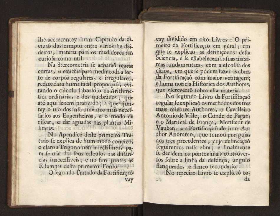 O engenheiro portuguez: dividido em dous tratados. Tomo primeiro ... [- segundo] ... obra moderna, e de grande utilidade para os engenheiros, e mais officiaes militares composta por Manoel de Azevedo Fortes, ... Vol. 1 10