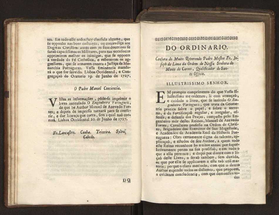 O engenheiro portuguez: dividido em dous tratados. Tomo primeiro ... [- segundo] ... obra moderna, e de grande utilidade para os engenheiros, e mais officiaes militares composta por Manoel de Azevedo Fortes, ... Vol. 1 17