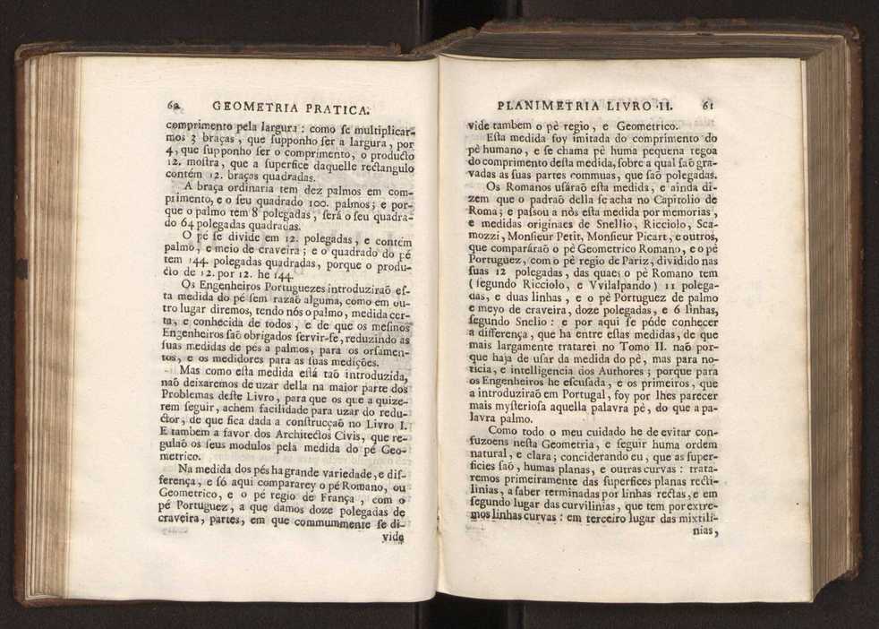 O engenheiro portuguez: dividido em dous tratados. Tomo primeiro ... [- segundo] ... obra moderna, e de grande utilidade para os engenheiros, e mais officiaes militares composta por Manoel de Azevedo Fortes, ... Vol. 1 65