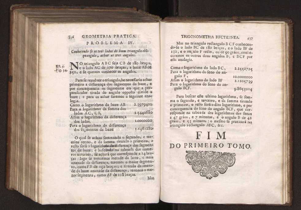 O engenheiro portuguez: dividido em dous tratados. Tomo primeiro ... [- segundo] ... obra moderna, e de grande utilidade para os engenheiros, e mais officiaes militares composta por Manoel de Azevedo Fortes, ... Vol. 1 301