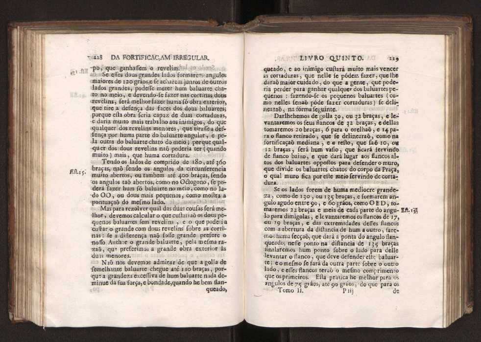 O engenheiro portuguez: dividido em dous tratados. Tomo primeiro ... [- segundo] ... obra moderna, e de grande utilidade para os engenheiros, e mais officiaes militares composta por Manoel de Azevedo Fortes, ... Vol. 2 125