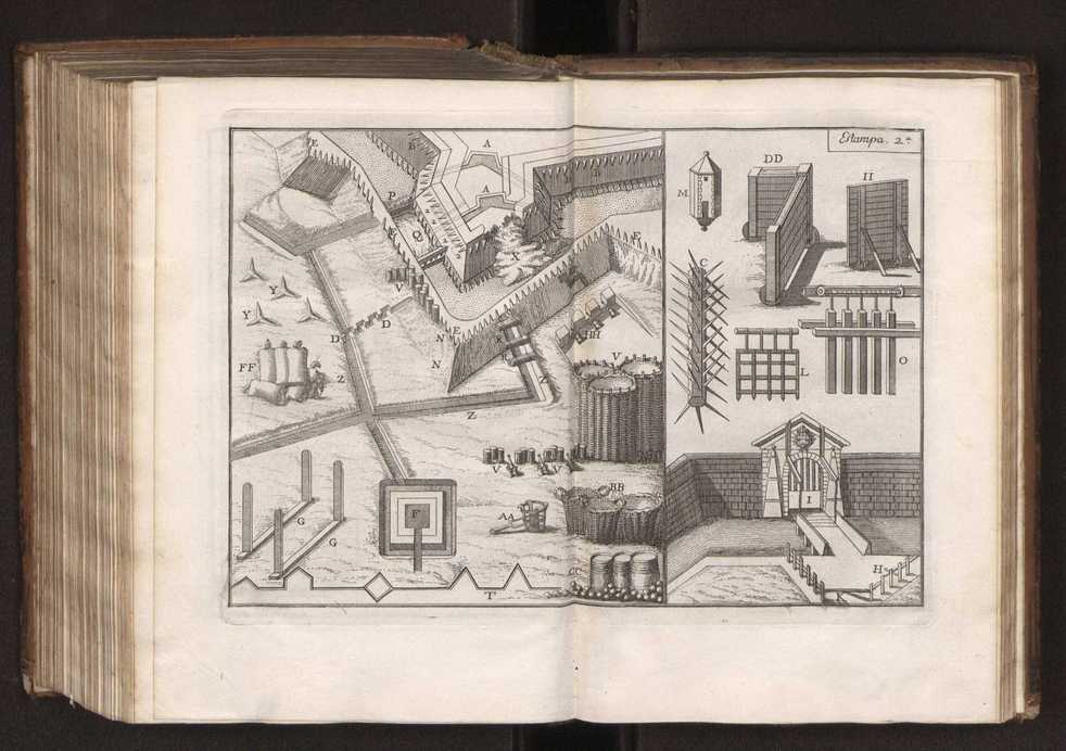 O engenheiro portuguez: dividido em dous tratados. Tomo primeiro ... [- segundo] ... obra moderna, e de grande utilidade para os engenheiros, e mais officiaes militares composta por Manoel de Azevedo Fortes, ... Vol. 2 260