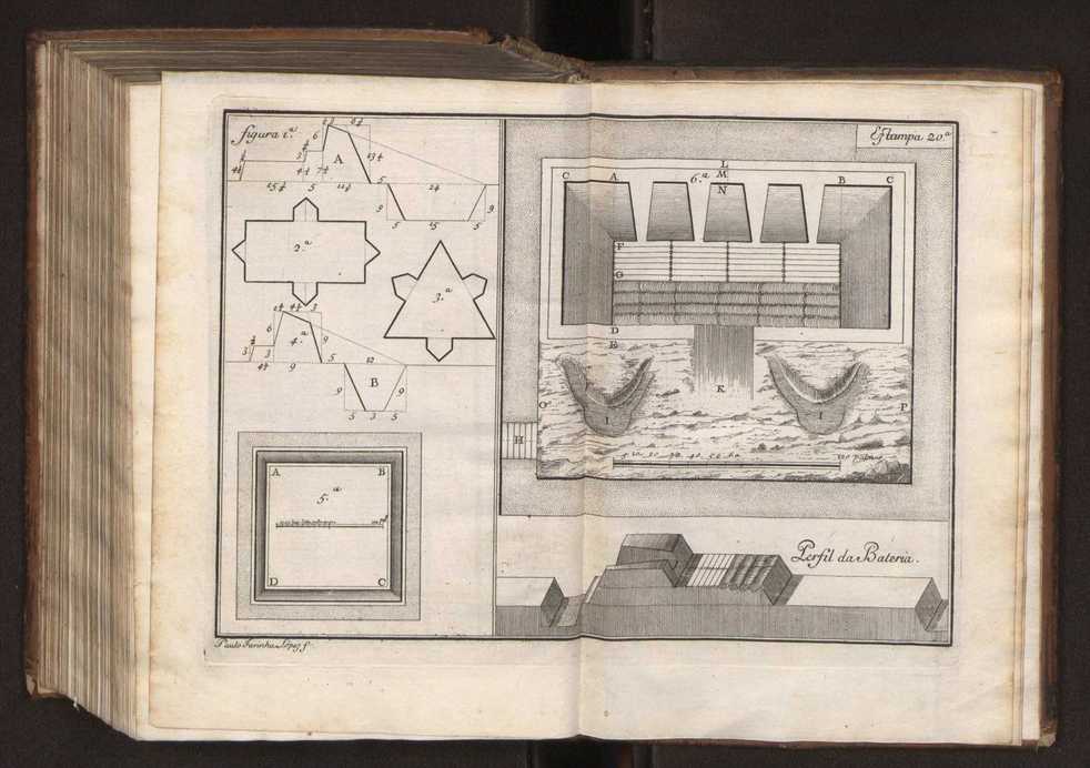 O engenheiro portuguez: dividido em dous tratados. Tomo primeiro ... [- segundo] ... obra moderna, e de grande utilidade para os engenheiros, e mais officiaes militares composta por Manoel de Azevedo Fortes, ... Vol. 2 278