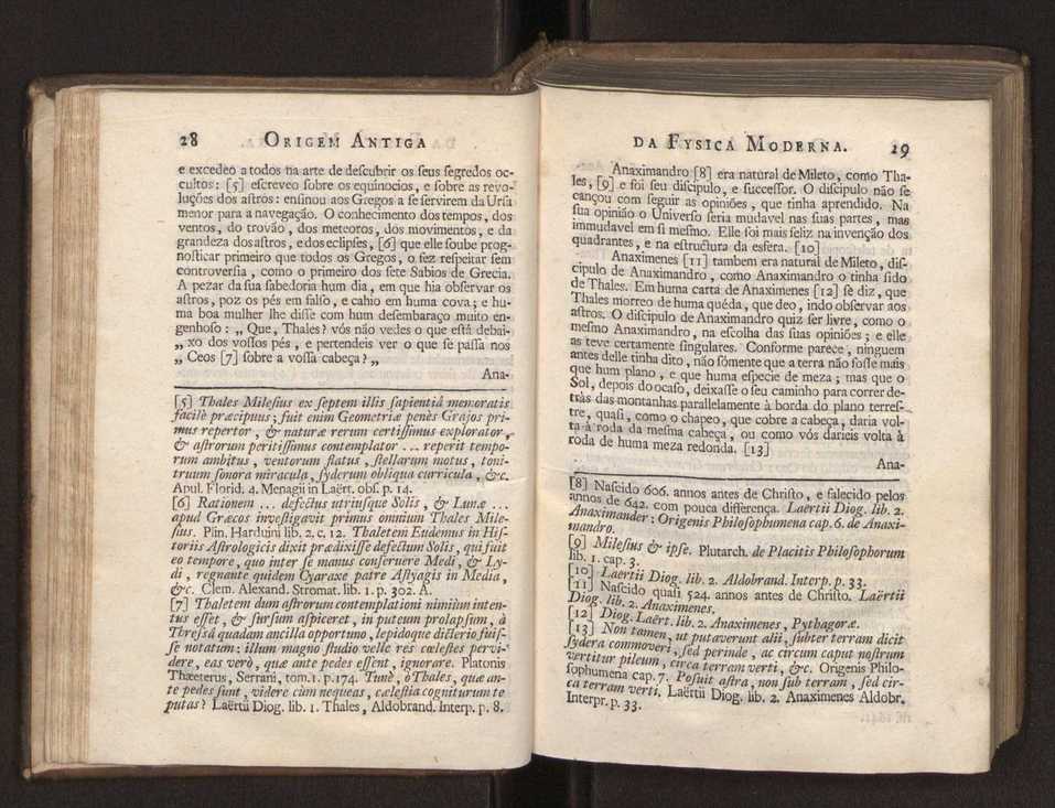 Origem antiga da fysica moderna : em que se v pelos discursos de diversas cartas o que a Fysica moderna tem de comum com a antiga ; o grau de perfeio da Fysica moderna sobre a antiga e os meios que tem levado a Fysica a este gro de perfeio. Vol. 1 33