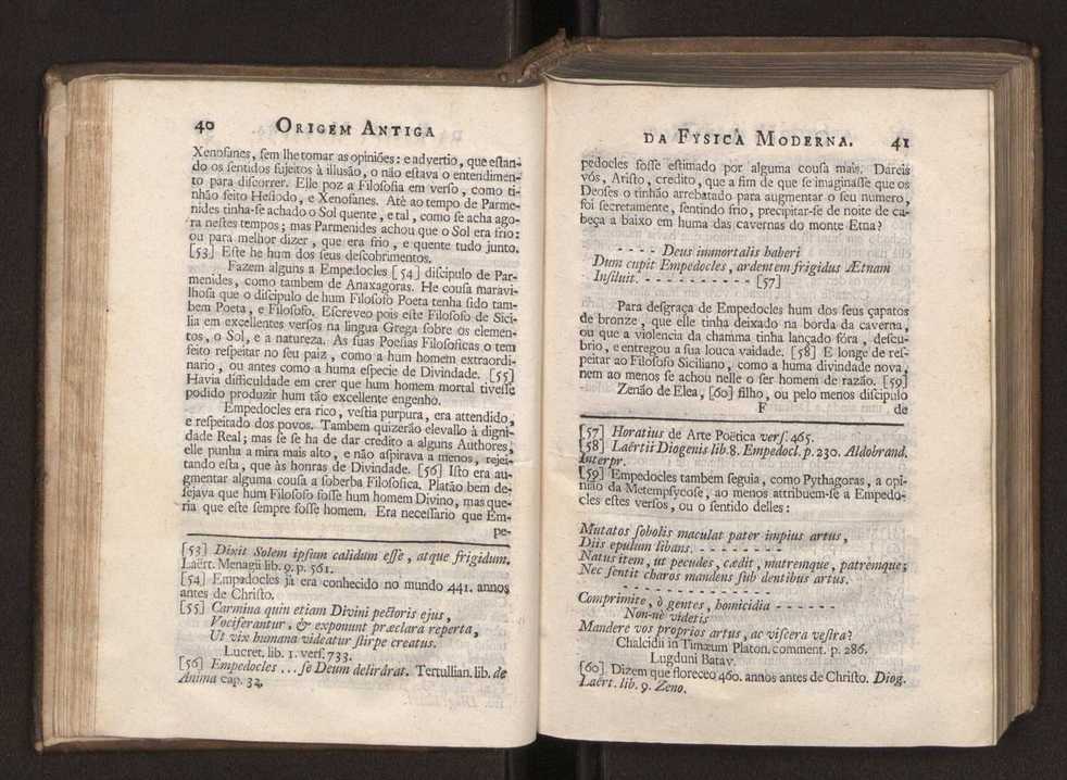 Origem antiga da fysica moderna : em que se v� pelos discursos de diversas cartas o que a Fysica moderna tem de comum com a antiga ; o grau de perfei��o da Fysica moderna sobre a antiga e os meios que tem levado a Fysica a este gr�o de perfei��o. Vol. 1 39