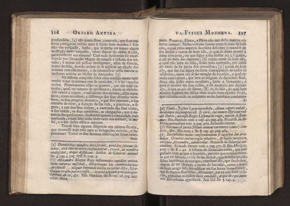 Origem antiga da fysica moderna : em que se v pelos discursos de diversas cartas o que a Fysica moderna tem de comum com a antiga ; o grau de perfeio da Fysica moderna sobre a antiga e os meios que tem levado a Fysica a este gro de perfeio. Vol. 1 77