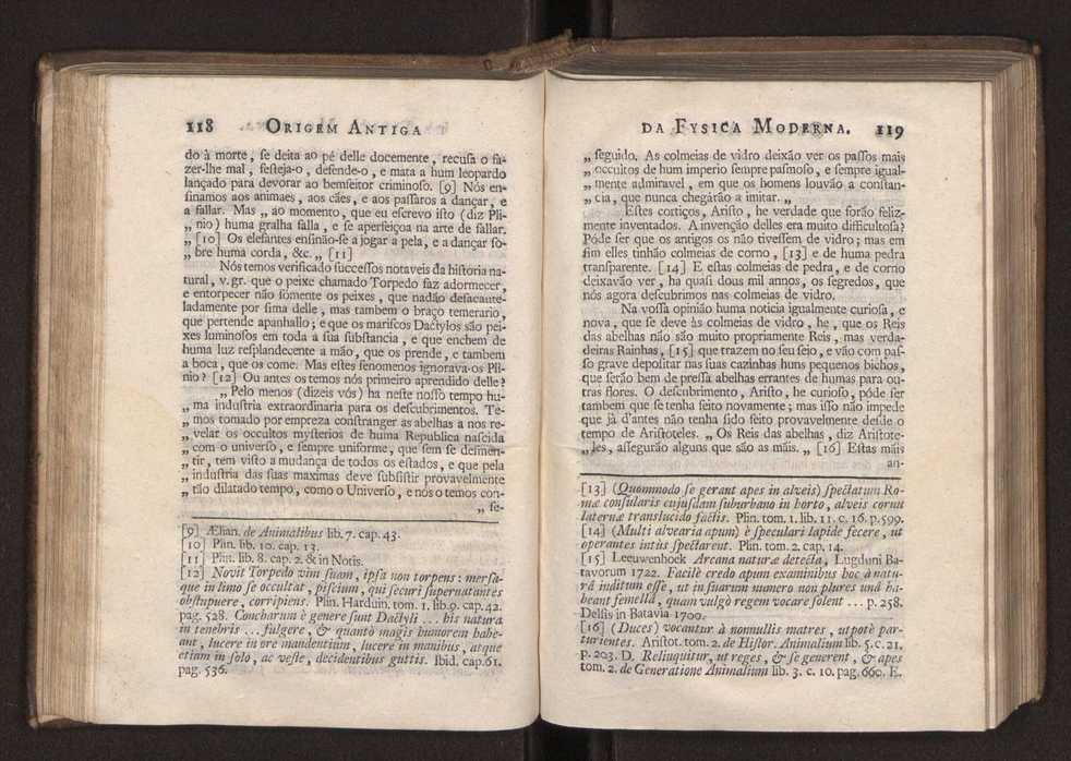 Origem antiga da fysica moderna : em que se v pelos discursos de diversas cartas o que a Fysica moderna tem de comum com a antiga ; o grau de perfeio da Fysica moderna sobre a antiga e os meios que tem levado a Fysica a este gro de perfeio. Vol. 1 78