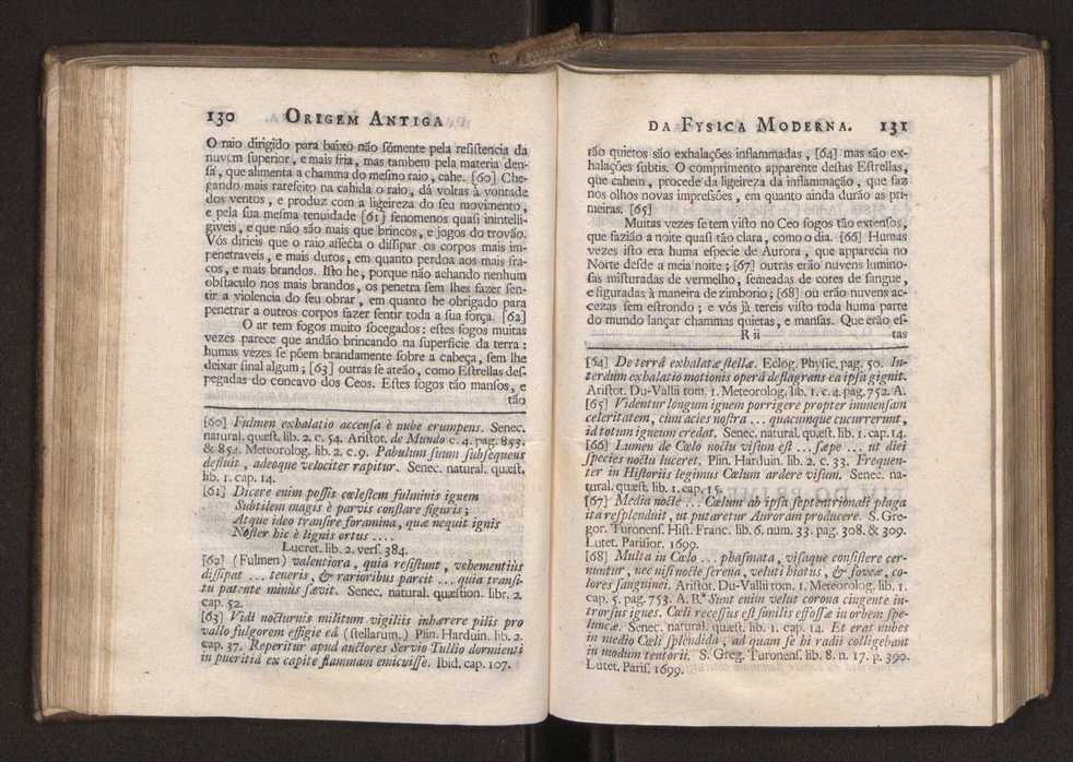 Origem antiga da fysica moderna : em que se v� pelos discursos de diversas cartas o que a Fysica moderna tem de comum com a antiga ; o grau de perfei��o da Fysica moderna sobre a antiga e os meios que tem levado a Fysica a este gr�o de perfei��o. Vol. 1 84