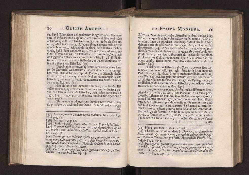 Origem antiga da fysica moderna : em que se v pelos discursos de diversas cartas o que a Fysica moderna tem de comum com a antiga ; o grau de perfeio da Fysica moderna sobre a antiga e os meios que tem levado a Fysica a este gro de perfeio. Vol. 2 8