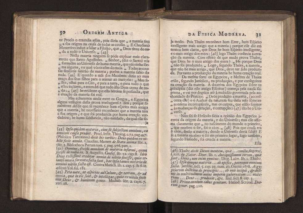 Origem antiga da fysica moderna : em que se v pelos discursos de diversas cartas o que a Fysica moderna tem de comum com a antiga ; o grau de perfeio da Fysica moderna sobre a antiga e os meios que tem levado a Fysica a este gro de perfeio. Vol. 2 18