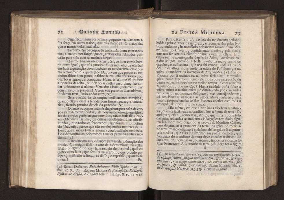 Origem antiga da fysica moderna : em que se v pelos discursos de diversas cartas o que a Fysica moderna tem de comum com a antiga ; o grau de perfeio da Fysica moderna sobre a antiga e os meios que tem levado a Fysica a este gro de perfeio. Vol. 2 39