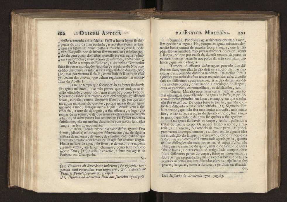 Origem antiga da fysica moderna : em que se v pelos discursos de diversas cartas o que a Fysica moderna tem de comum com a antiga ; o grau de perfeio da Fysica moderna sobre a antiga e os meios que tem levado a Fysica a este gro de perfeio. Vol. 2 53