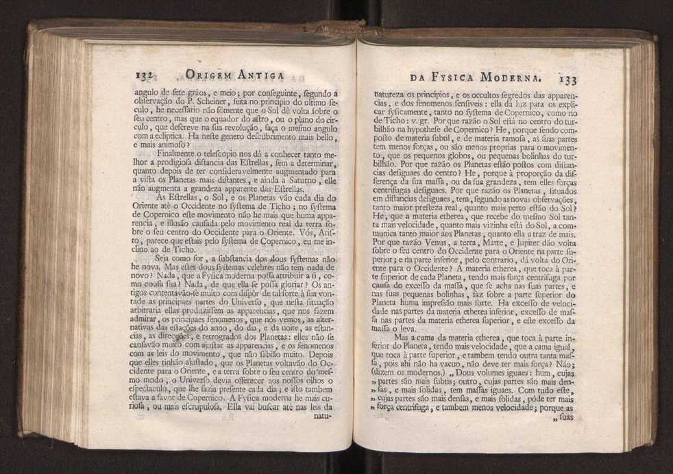 Origem antiga da fysica moderna : em que se v pelos discursos de diversas cartas o que a Fysica moderna tem de comum com a antiga ; o grau de perfeio da Fysica moderna sobre a antiga e os meios que tem levado a Fysica a este gro de perfeio. Vol. 2 69