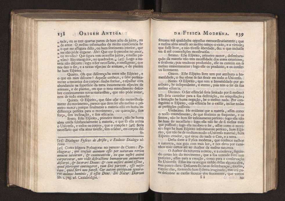 Origem antiga da fysica moderna : em que se v pelos discursos de diversas cartas o que a Fysica moderna tem de comum com a antiga ; o grau de perfeio da Fysica moderna sobre a antiga e os meios que tem levado a Fysica a este gro de perfeio. Vol. 2 72