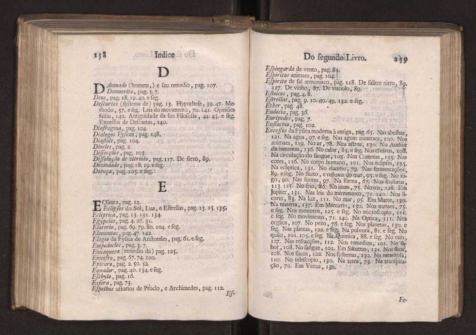 Origem antiga da fysica moderna : em que se v pelos discursos de diversas cartas o que a Fysica moderna tem de comum com a antiga ; o grau de perfeio da Fysica moderna sobre a antiga e os meios que tem levado a Fysica a este gro de perfeio. Vol. 2 82