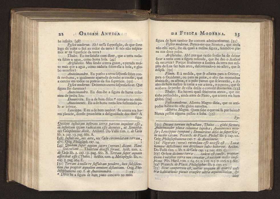 Origem antiga da fysica moderna : em que se v pelos discursos de diversas cartas o que a Fysica moderna tem de comum com a antiga ; o grau de perfeio da Fysica moderna sobre a antiga e os meios que tem levado a Fysica a este gro de perfeio. Vol. 3 16