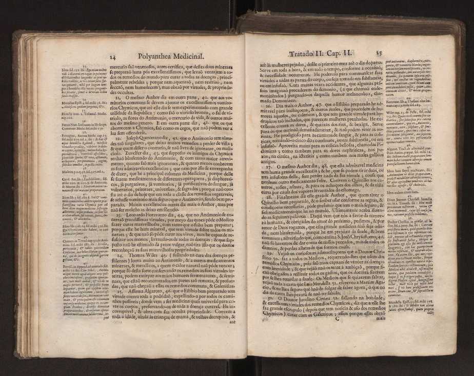 Polyanthea medicinal. Noticias galenicas, e chymicas, repartidas em tres tratados ... por Joam Curvo Semmedo ... 40