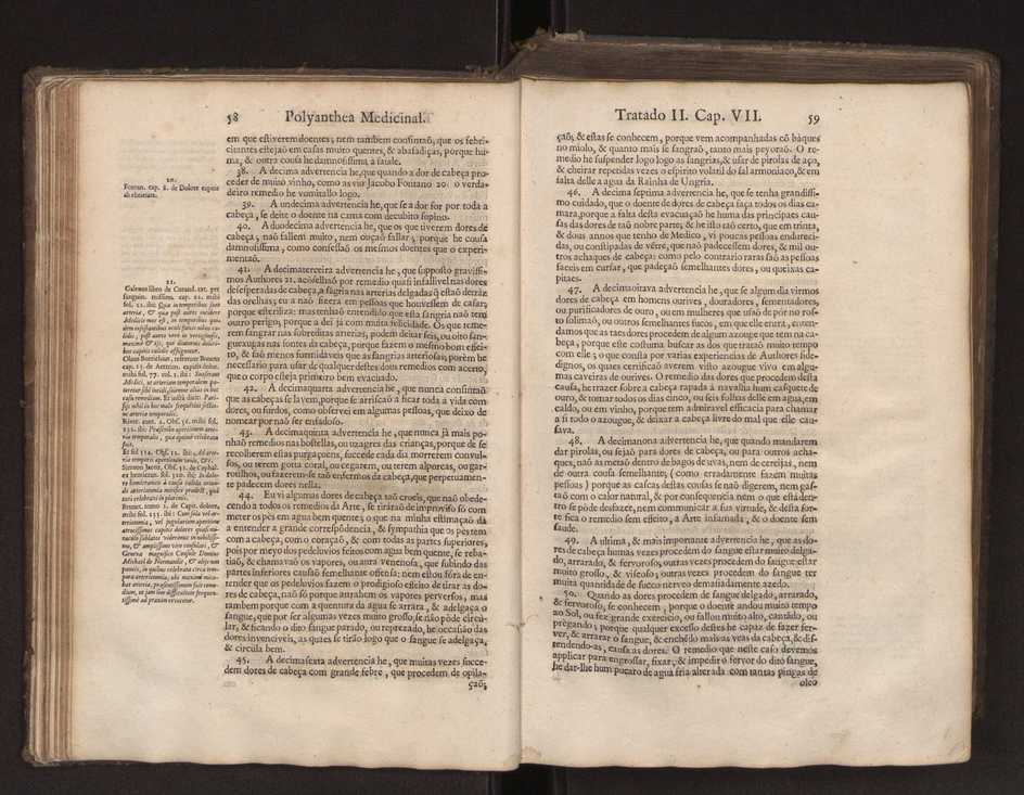 Polyanthea medicinal. Noticias galenicas, e chymicas, repartidas em tres tratados ... por Joam Curvo Semmedo ... 57