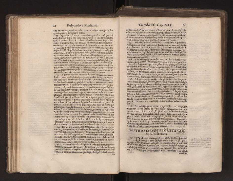 Polyanthea medicinal. Noticias galenicas, e chymicas, repartidas em tres tratados ... por Joam Curvo Semmedo ... 58