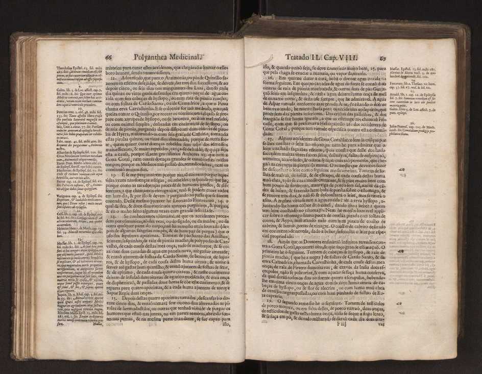 Polyanthea medicinal. Noticias galenicas, e chymicas, repartidas em tres tratados ... por Joam Curvo Semmedo ... 61