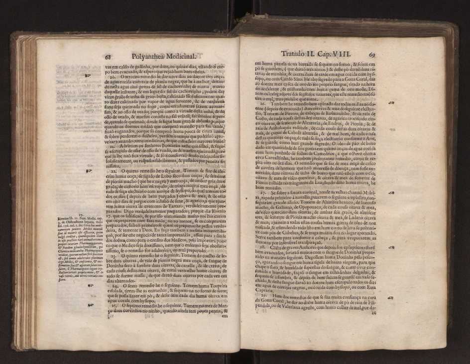 Polyanthea medicinal. Noticias galenicas, e chymicas, repartidas em tres tratados ... por Joam Curvo Semmedo ... 62