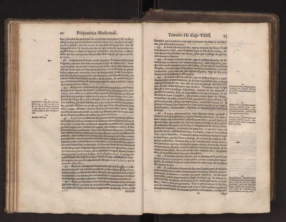 Polyanthea medicinal. Noticias galenicas, e chymicas, repartidas em tres tratados ... por Joam Curvo Semmedo ... 64