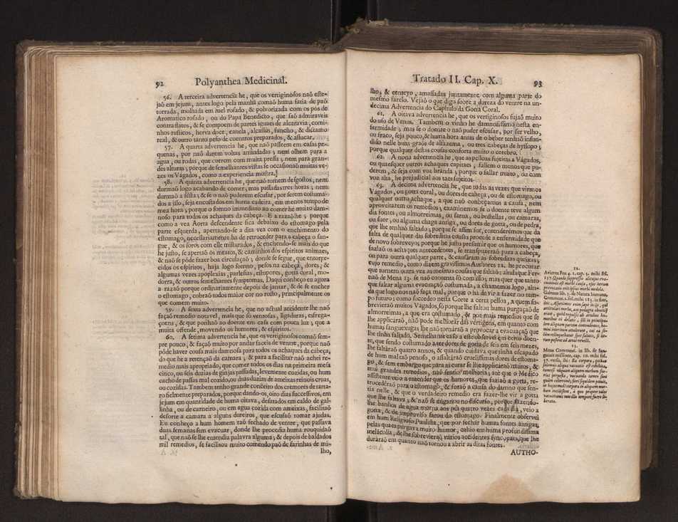 Polyanthea medicinal. Noticias galenicas, e chymicas, repartidas em tres tratados ... por Joam Curvo Semmedo ... 74