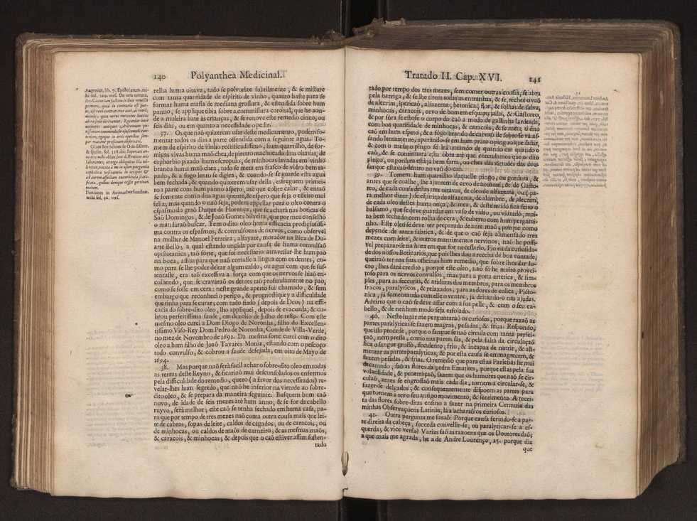 Polyanthea medicinal. Noticias galenicas, e chymicas, repartidas em tres tratados ... por Joam Curvo Semmedo ... 98