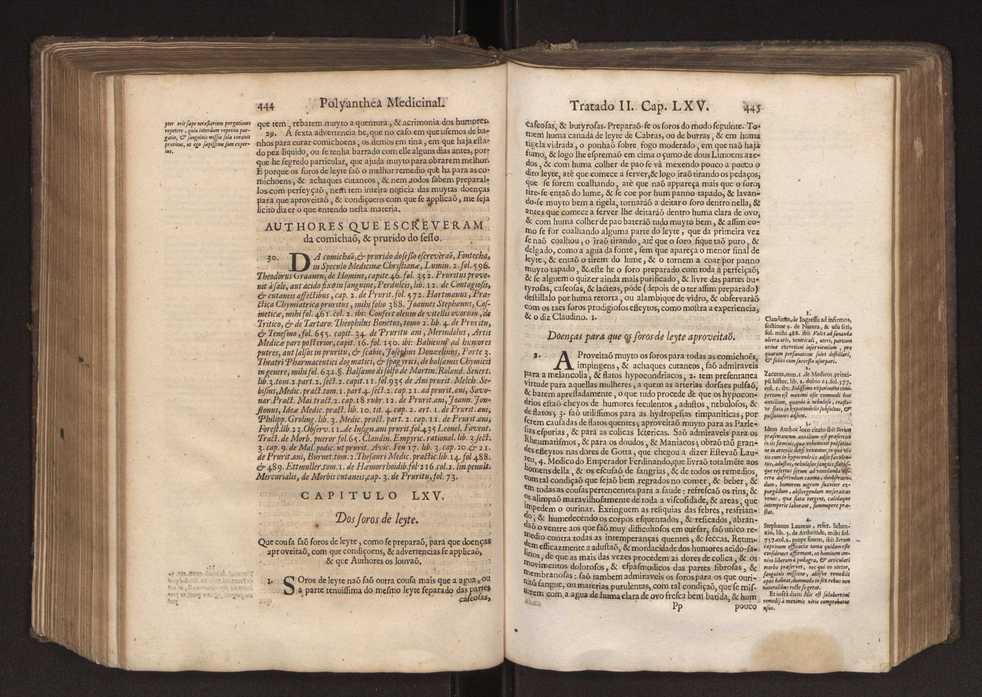 Polyanthea medicinal. Noticias galenicas, e chymicas, repartidas em tres tratados ... por Joam Curvo Semmedo ... 250