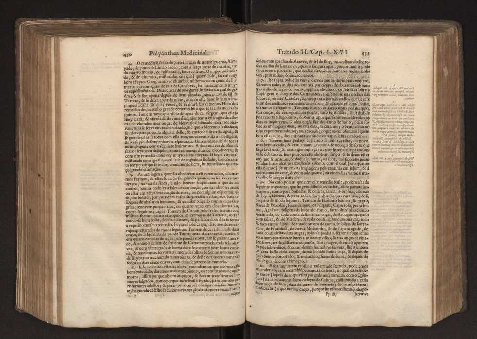 Polyanthea medicinal. Noticias galenicas, e chymicas, repartidas em tres tratados ... por Joam Curvo Semmedo ... 253