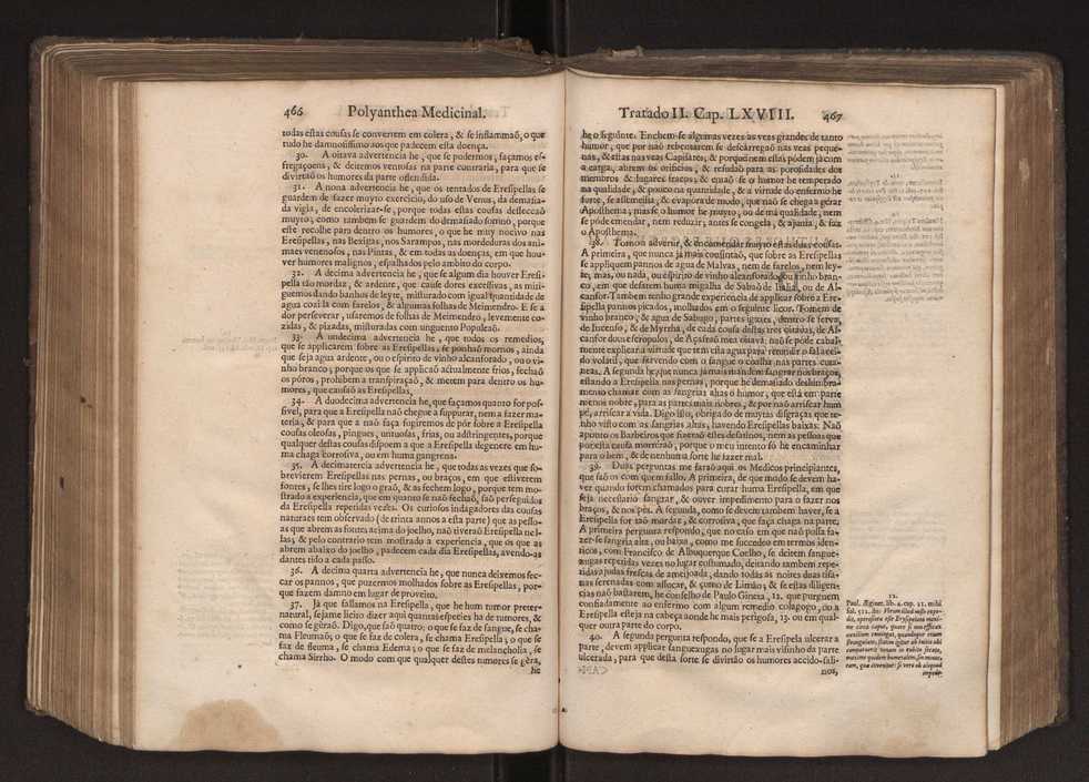 Polyanthea medicinal. Noticias galenicas, e chymicas, repartidas em tres tratados ... por Joam Curvo Semmedo ... 261