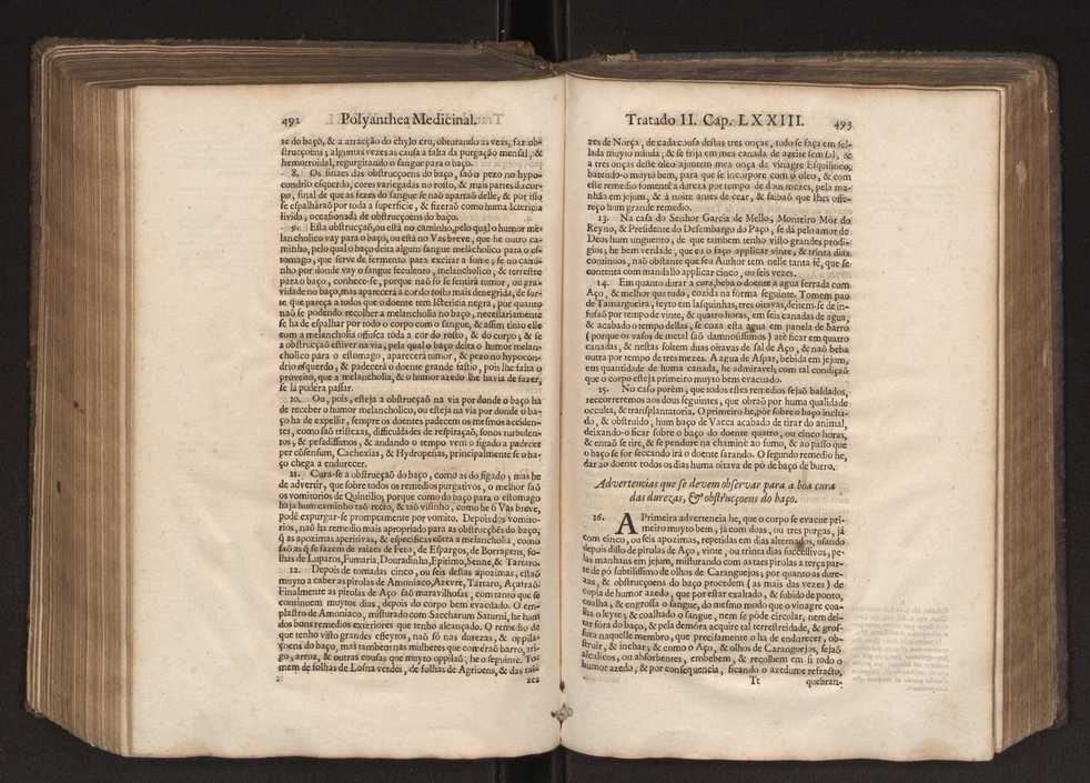 Polyanthea medicinal. Noticias galenicas, e chymicas, repartidas em tres tratados ... por Joam Curvo Semmedo ... 274