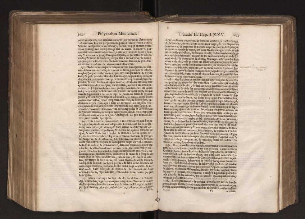 Polyanthea medicinal. Noticias galenicas, e chymicas, repartidas em tres tratados ... por Joam Curvo Semmedo ... 280