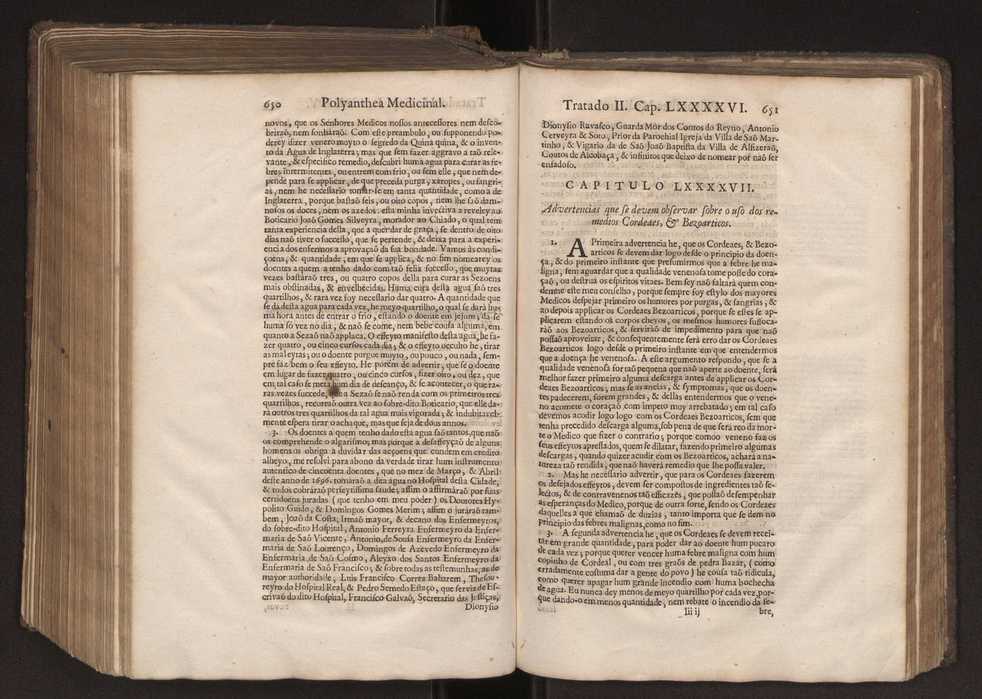 Polyanthea medicinal. Noticias galenicas, e chymicas, repartidas em tres tratados ... por Joam Curvo Semmedo ... 353