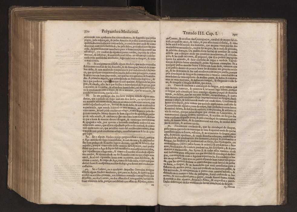 Polyanthea medicinal. Noticias galenicas, e chymicas, repartidas em tres tratados ... por Joam Curvo Semmedo ... 423