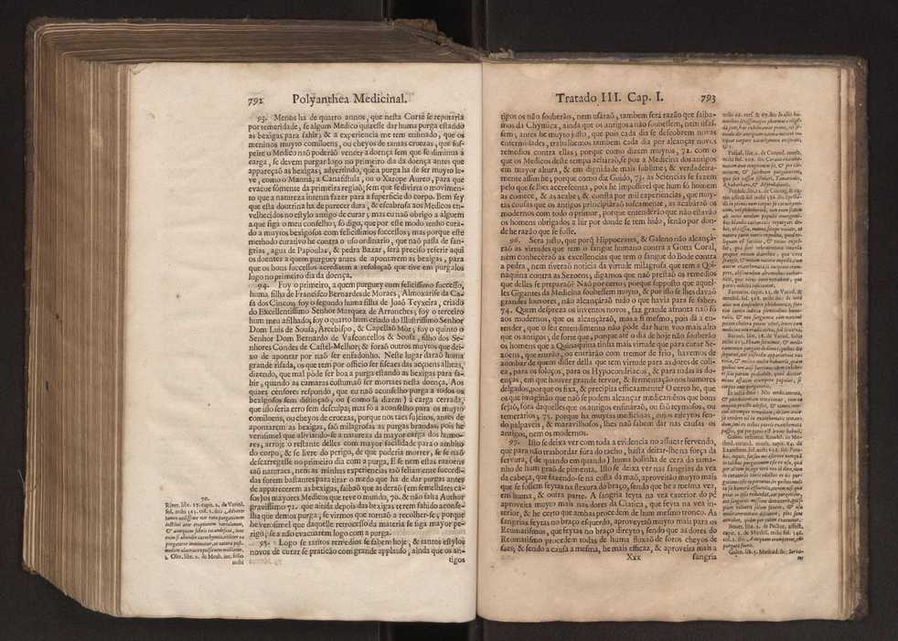 Polyanthea medicinal. Noticias galenicas, e chymicas, repartidas em tres tratados ... por Joam Curvo Semmedo ... 424