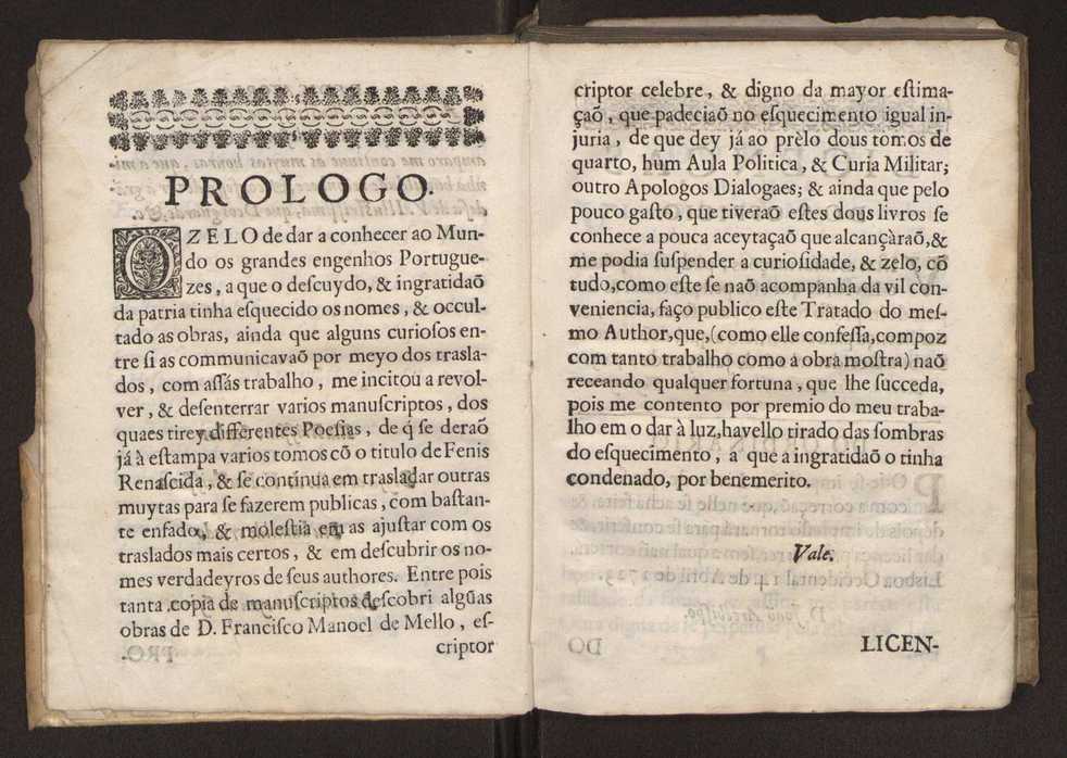 Tratado da sciencia cabala, ou noticia da arte cabalistica. Composto por Dom Francisco Manoel de Mello. Obra posthuma. dedicado ao illustrissimo senhor D. Fran.co Caetano Mascarenhas, prior mr de Aviz, do Conselho de S. Magestade, &c. por Mathias Pereyra da Silva 6