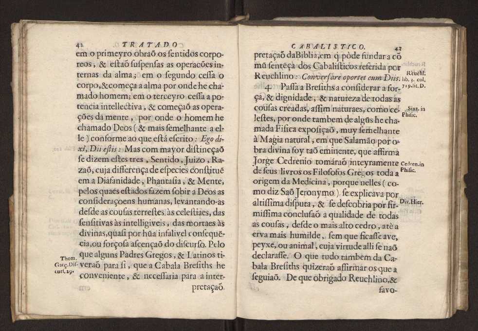 Tratado da sciencia cabala, ou noticia da arte cabalistica. Composto por Dom Francisco Manoel de Mello. Obra posthuma. dedicado ao illustrissimo senhor D. Fran.co Caetano Mascarenhas, prior mr de Aviz, do Conselho de S. Magestade, &c. por Mathias Pereyra da Silva 30